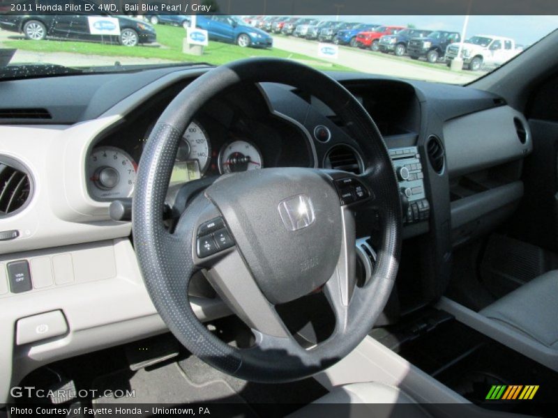 Bali Blue Pearl / Gray 2011 Honda Pilot EX 4WD