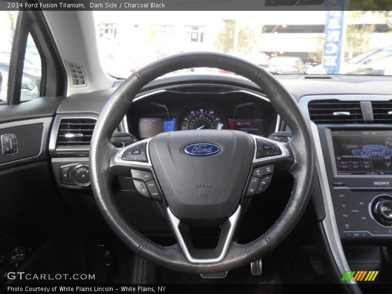 Dark Side / Charcoal Black 2014 Ford Fusion Titanium