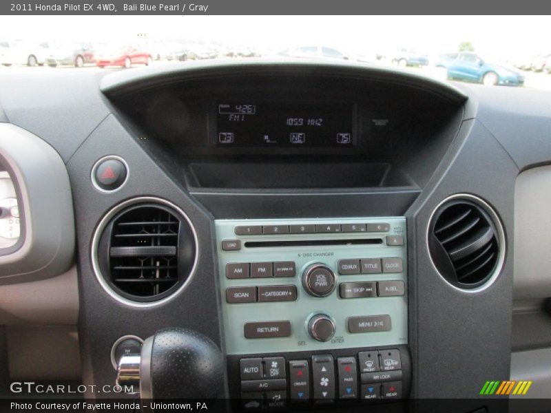 Bali Blue Pearl / Gray 2011 Honda Pilot EX 4WD