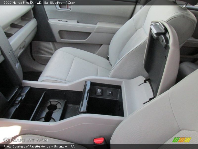 Bali Blue Pearl / Gray 2011 Honda Pilot EX 4WD