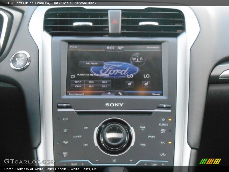 Dark Side / Charcoal Black 2014 Ford Fusion Titanium