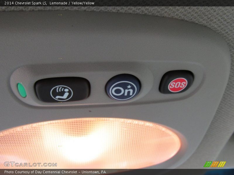 Lemonade / Yellow/Yellow 2014 Chevrolet Spark LS