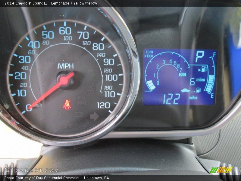 Lemonade / Yellow/Yellow 2014 Chevrolet Spark LS