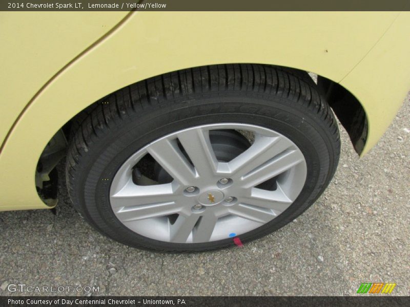 Lemonade / Yellow/Yellow 2014 Chevrolet Spark LT