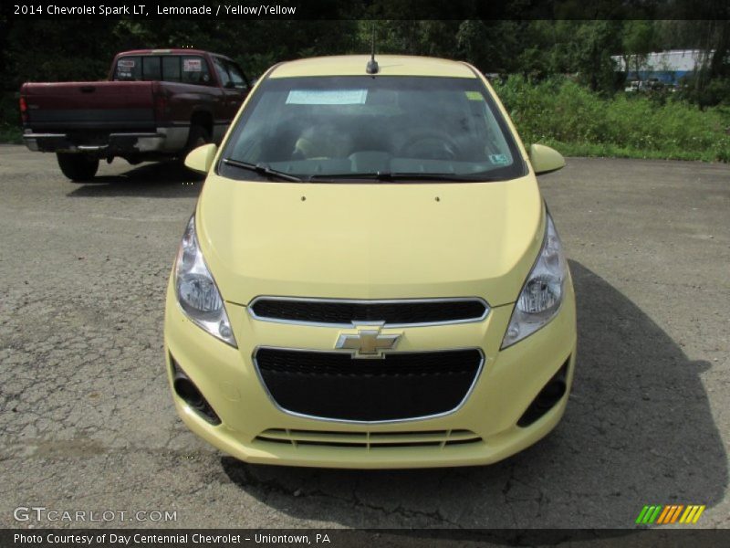 Lemonade / Yellow/Yellow 2014 Chevrolet Spark LT