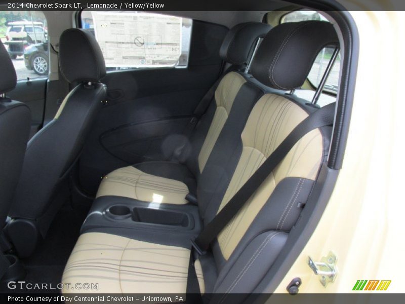 Rear Seat of 2014 Spark LT