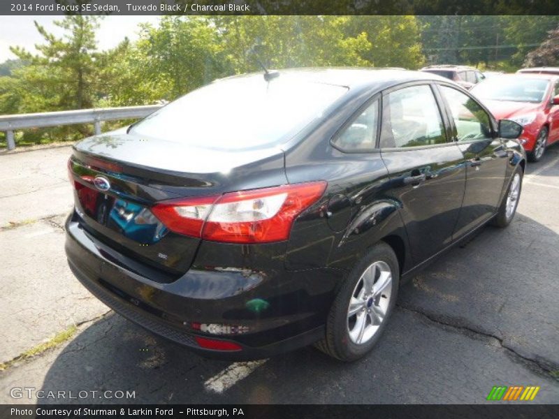 Tuxedo Black / Charcoal Black 2014 Ford Focus SE Sedan