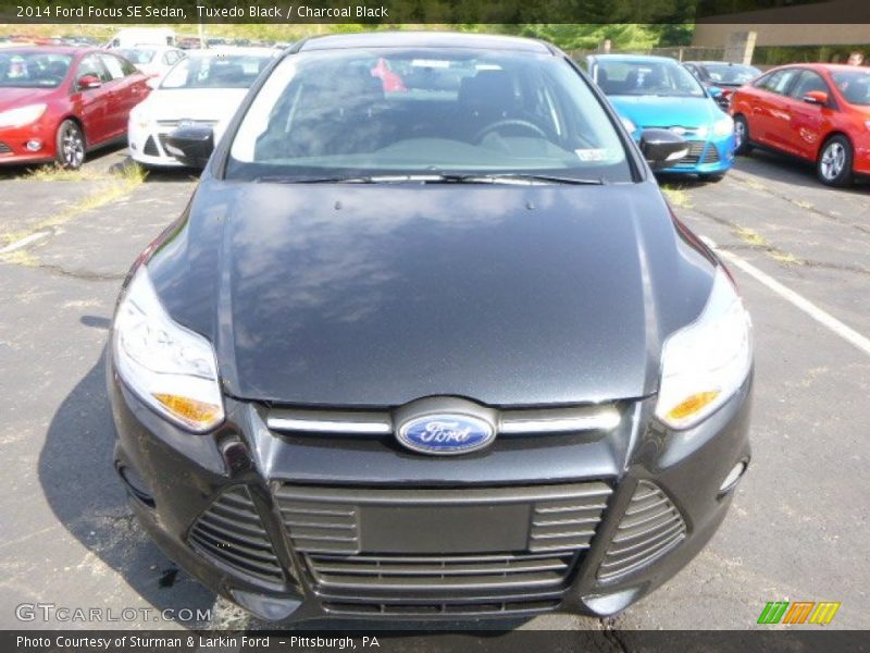Tuxedo Black / Charcoal Black 2014 Ford Focus SE Sedan