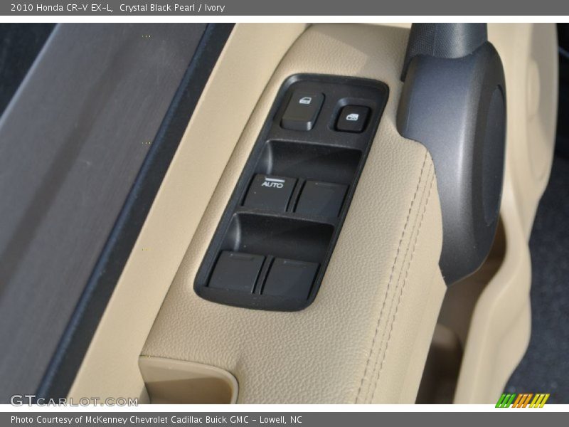 Crystal Black Pearl / Ivory 2010 Honda CR-V EX-L