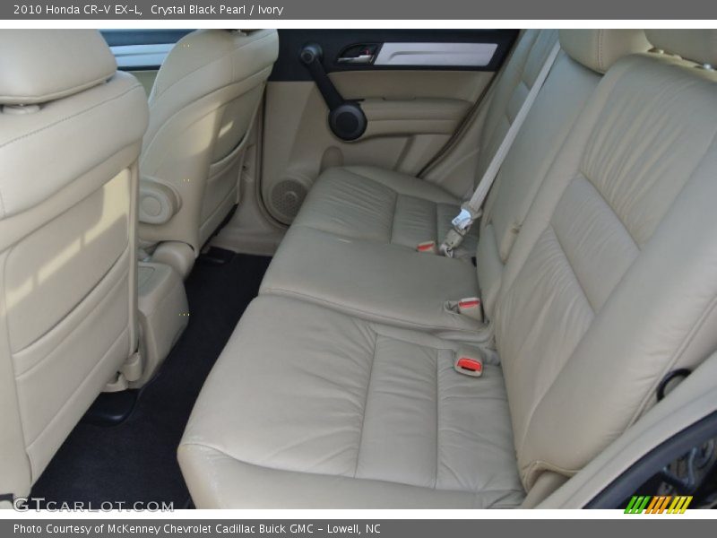 Crystal Black Pearl / Ivory 2010 Honda CR-V EX-L