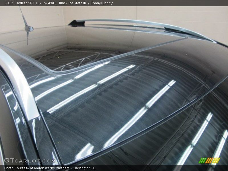 Black Ice Metallic / Ebony/Ebony 2012 Cadillac SRX Luxury AWD