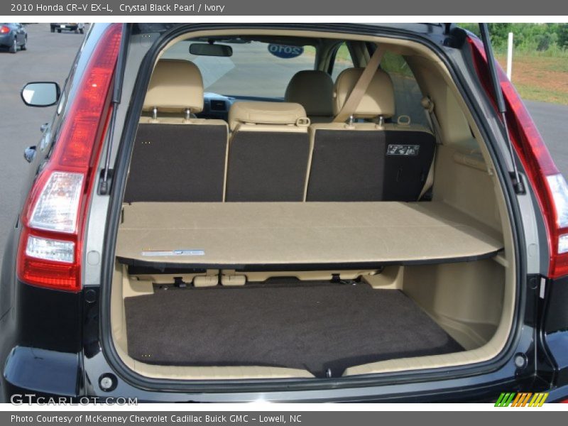 Crystal Black Pearl / Ivory 2010 Honda CR-V EX-L