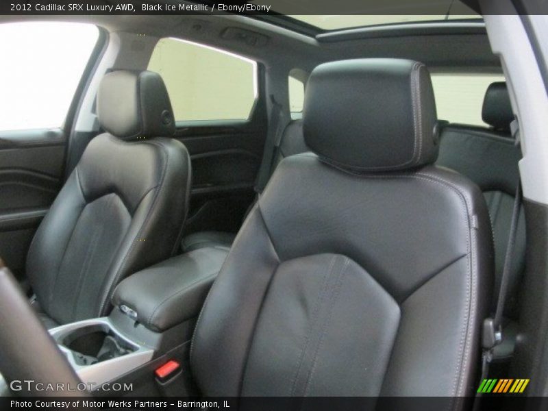 Black Ice Metallic / Ebony/Ebony 2012 Cadillac SRX Luxury AWD