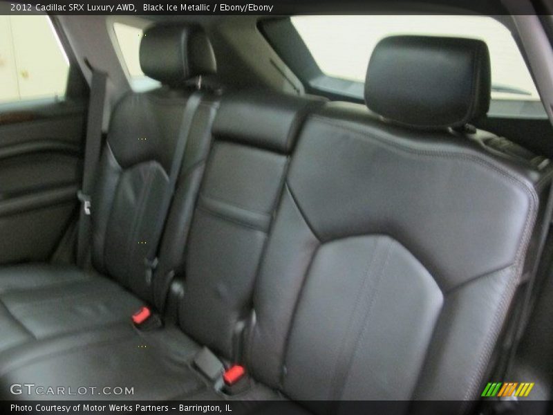 Black Ice Metallic / Ebony/Ebony 2012 Cadillac SRX Luxury AWD