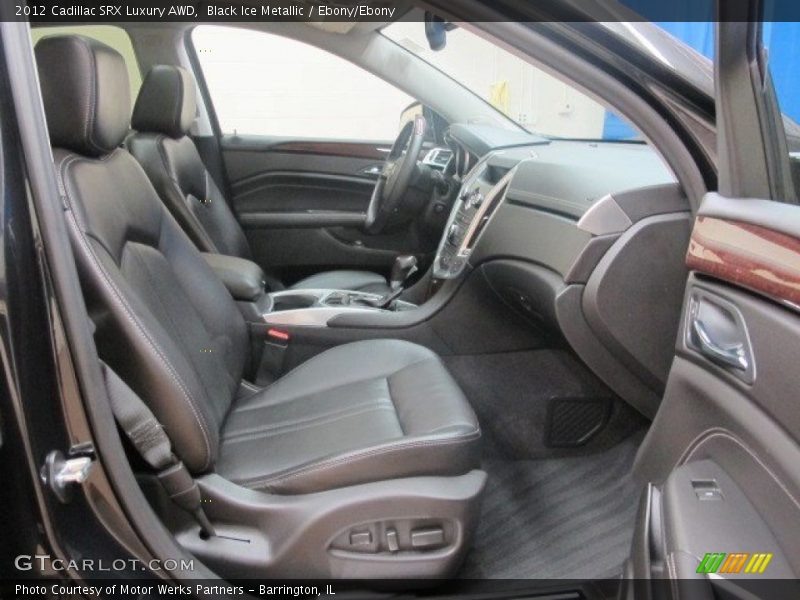 Black Ice Metallic / Ebony/Ebony 2012 Cadillac SRX Luxury AWD