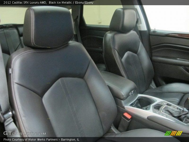 Black Ice Metallic / Ebony/Ebony 2012 Cadillac SRX Luxury AWD