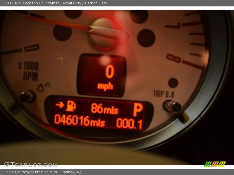 Royal Gray / Carbon Black 2011 Mini Cooper S Countryman