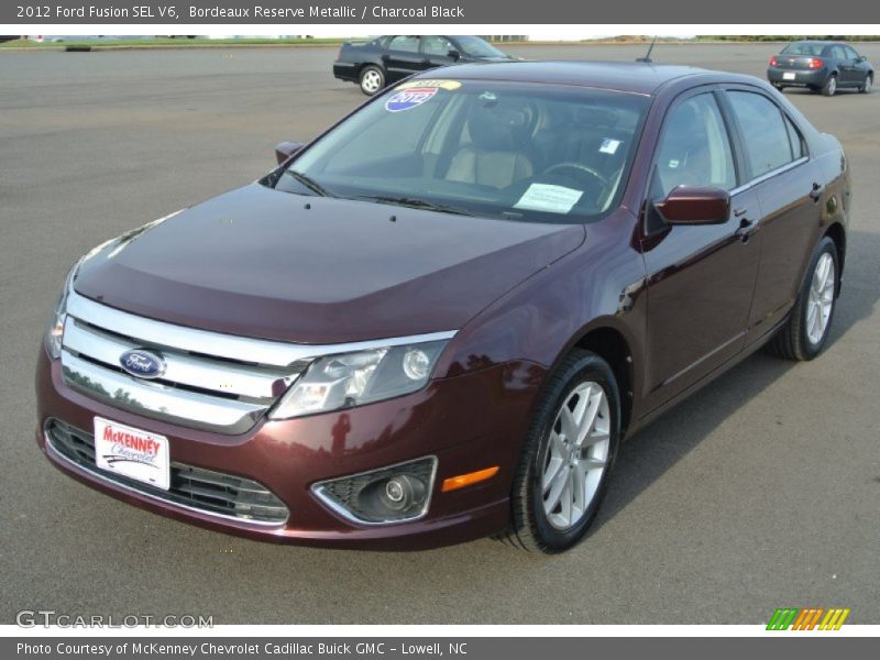 Bordeaux Reserve Metallic / Charcoal Black 2012 Ford Fusion SEL V6