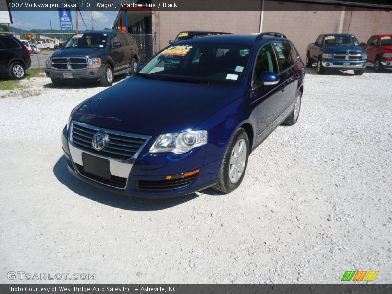 Shadow Blue / Black 2007 Volkswagen Passat 2.0T Wagon
