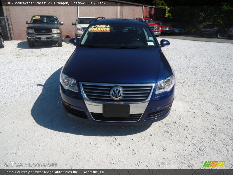 Shadow Blue / Black 2007 Volkswagen Passat 2.0T Wagon