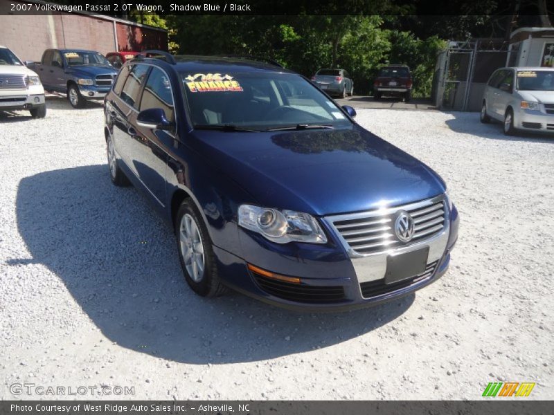 Shadow Blue / Black 2007 Volkswagen Passat 2.0T Wagon