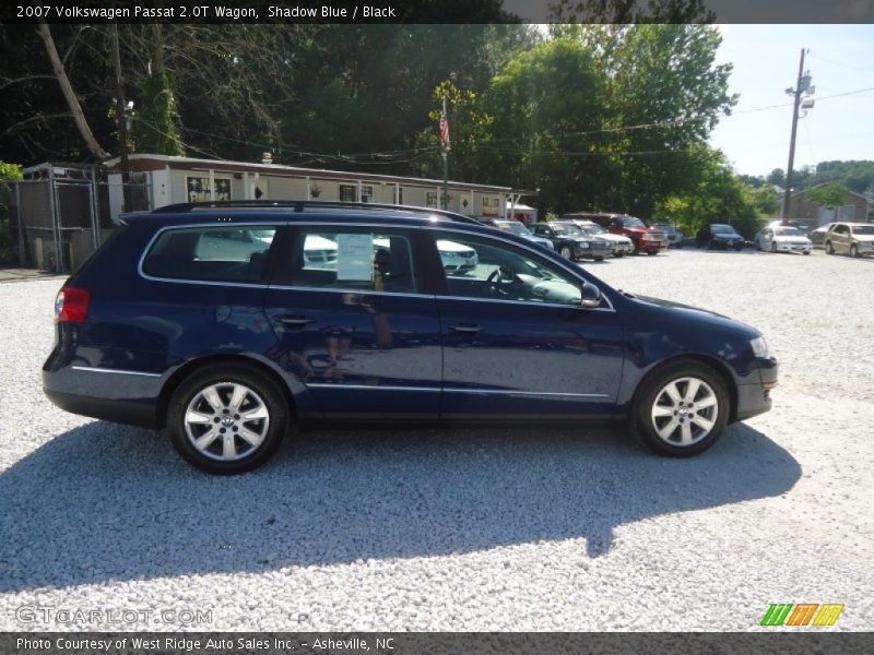 Shadow Blue / Black 2007 Volkswagen Passat 2.0T Wagon