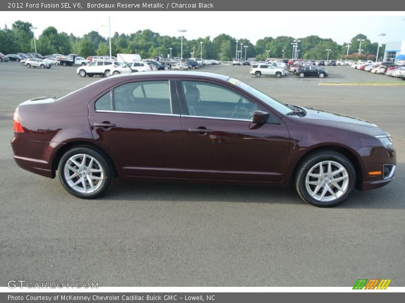  2012 Fusion SEL V6 Bordeaux Reserve Metallic