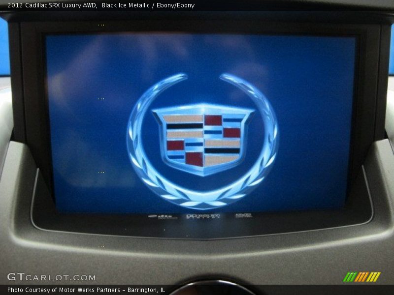 Black Ice Metallic / Ebony/Ebony 2012 Cadillac SRX Luxury AWD