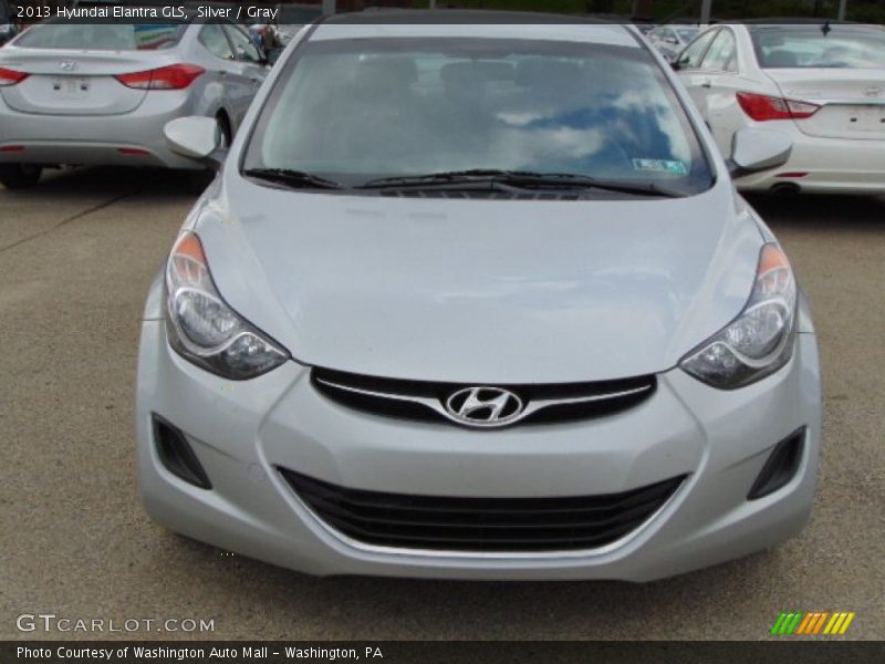 Silver / Gray 2013 Hyundai Elantra GLS
