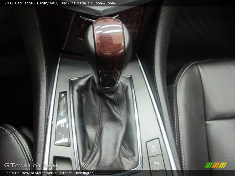 Black Ice Metallic / Ebony/Ebony 2012 Cadillac SRX Luxury AWD