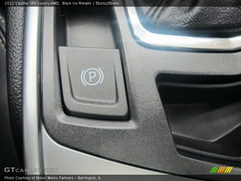 Black Ice Metallic / Ebony/Ebony 2012 Cadillac SRX Luxury AWD