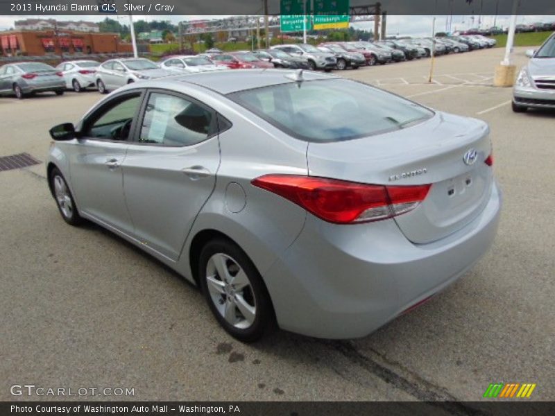 Silver / Gray 2013 Hyundai Elantra GLS