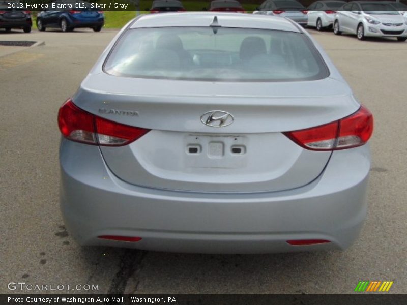Silver / Gray 2013 Hyundai Elantra GLS