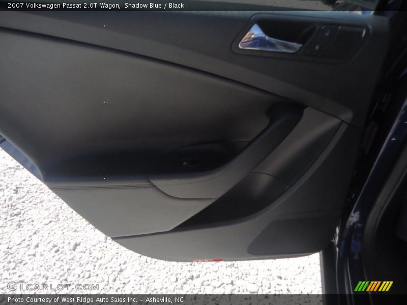 Shadow Blue / Black 2007 Volkswagen Passat 2.0T Wagon