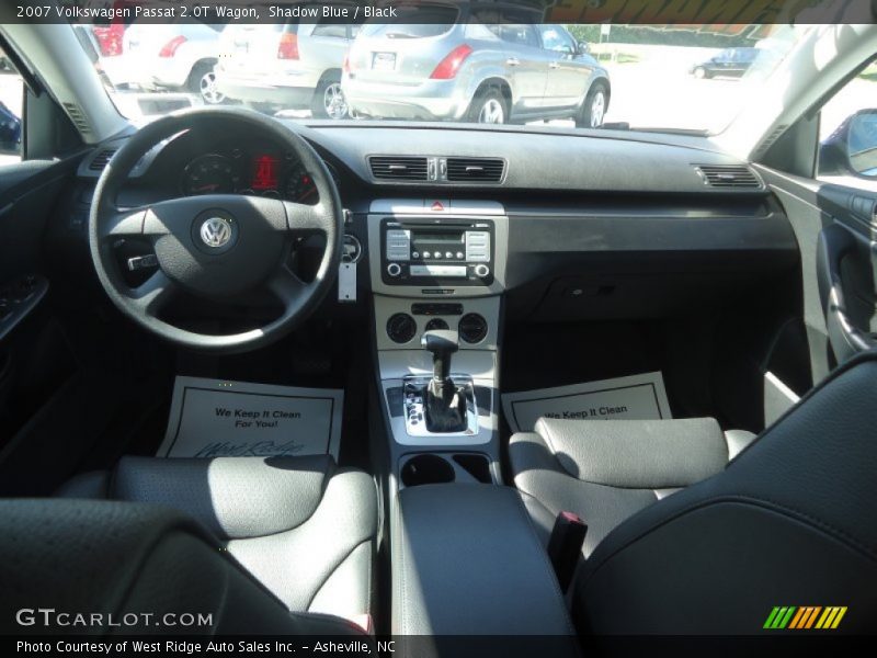 Shadow Blue / Black 2007 Volkswagen Passat 2.0T Wagon