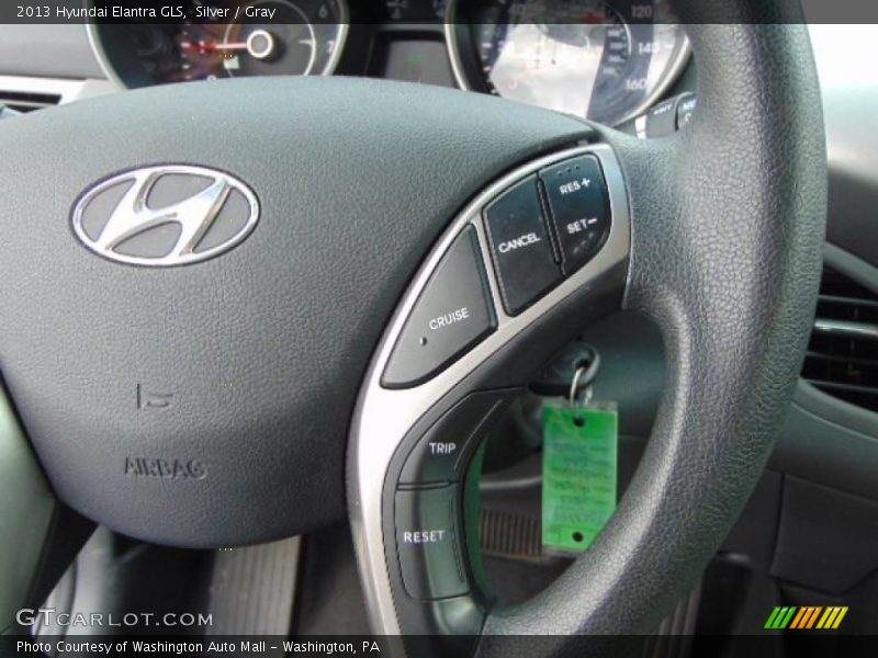 Silver / Gray 2013 Hyundai Elantra GLS