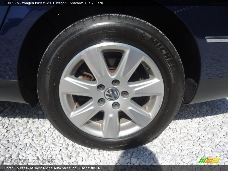 Shadow Blue / Black 2007 Volkswagen Passat 2.0T Wagon