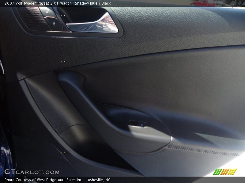 Shadow Blue / Black 2007 Volkswagen Passat 2.0T Wagon