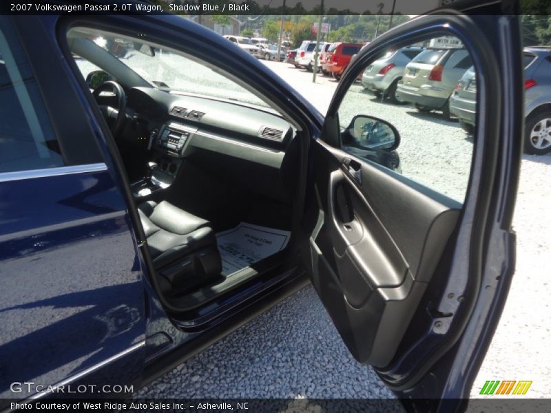 Shadow Blue / Black 2007 Volkswagen Passat 2.0T Wagon