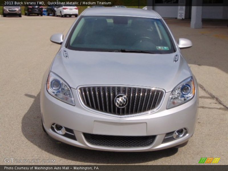 Quicksilver Metallic / Medium Titanium 2013 Buick Verano FWD