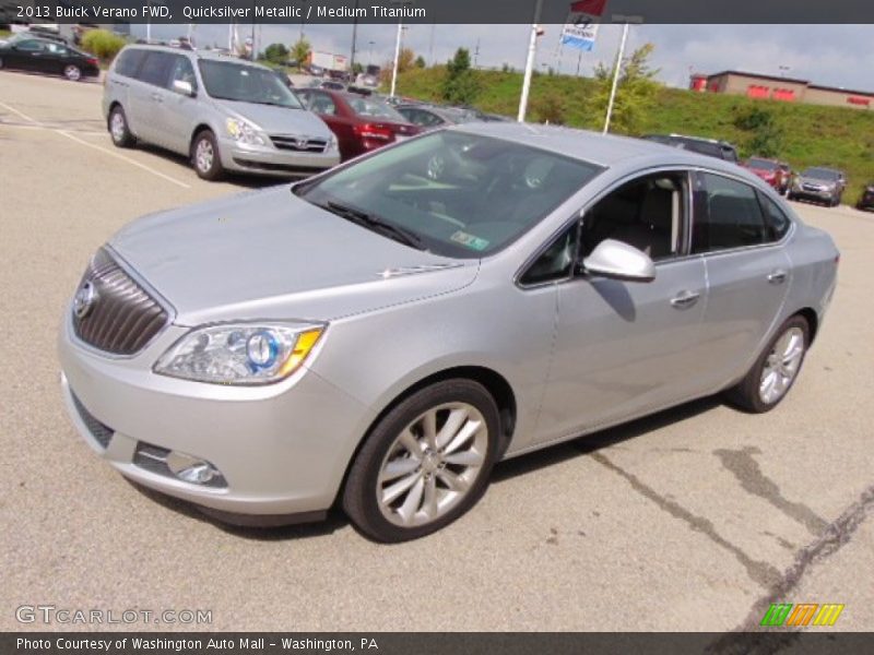 Quicksilver Metallic / Medium Titanium 2013 Buick Verano FWD