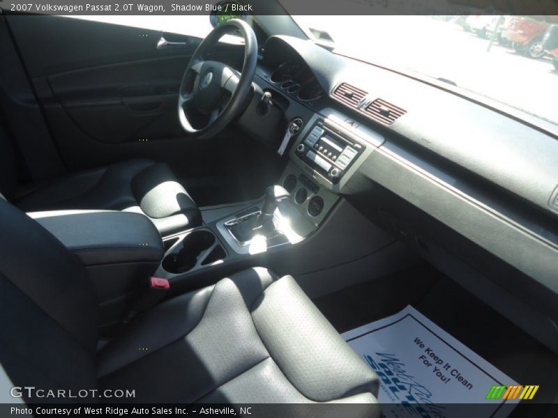 Shadow Blue / Black 2007 Volkswagen Passat 2.0T Wagon