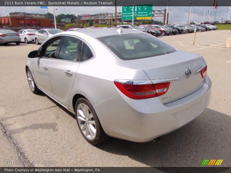 Quicksilver Metallic / Medium Titanium 2013 Buick Verano FWD