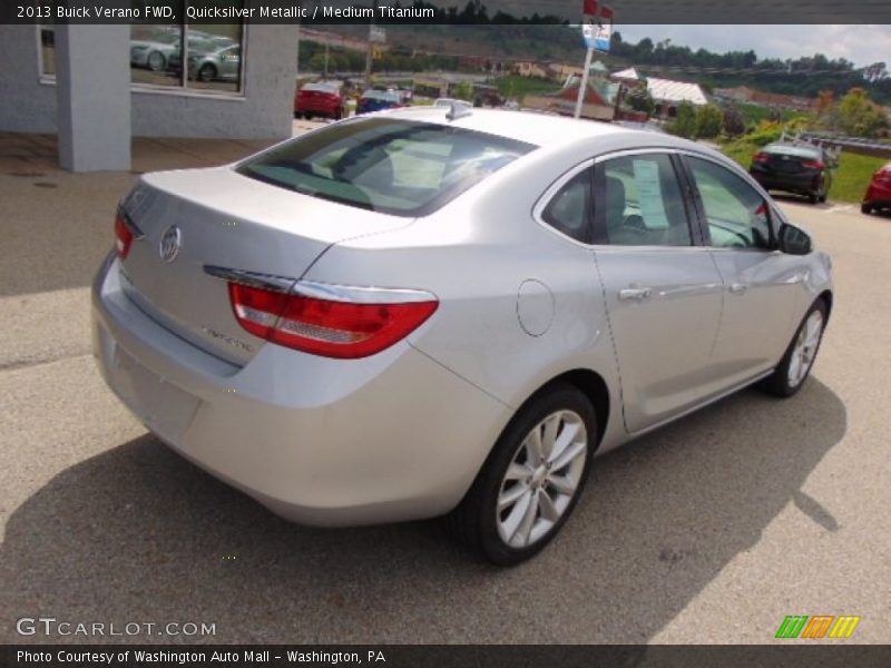 Quicksilver Metallic / Medium Titanium 2013 Buick Verano FWD
