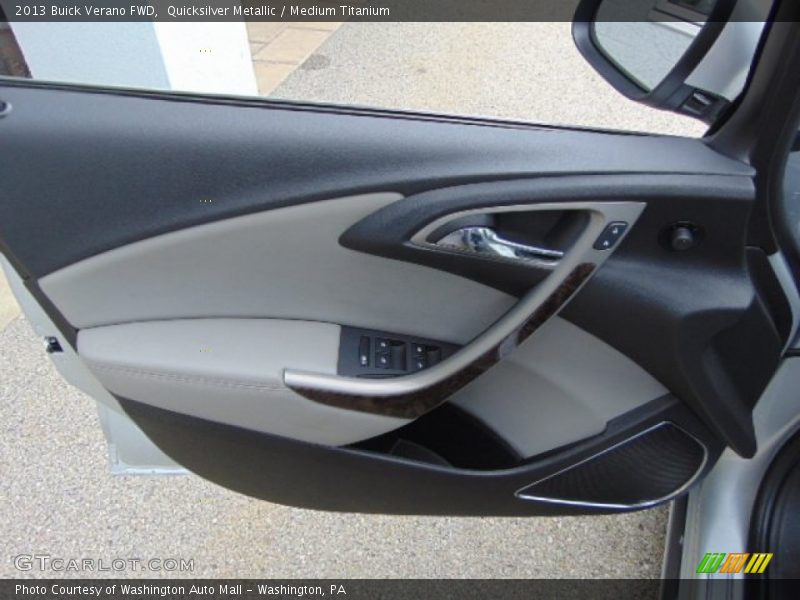 Quicksilver Metallic / Medium Titanium 2013 Buick Verano FWD