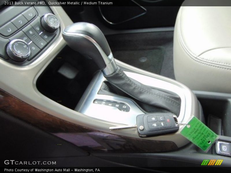 Quicksilver Metallic / Medium Titanium 2013 Buick Verano FWD