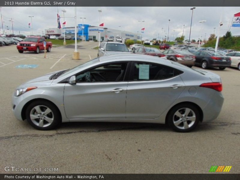 Silver / Gray 2013 Hyundai Elantra GLS