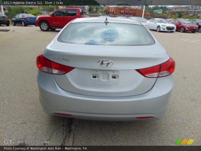 Silver / Gray 2013 Hyundai Elantra GLS