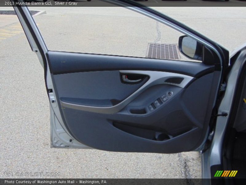 Silver / Gray 2013 Hyundai Elantra GLS