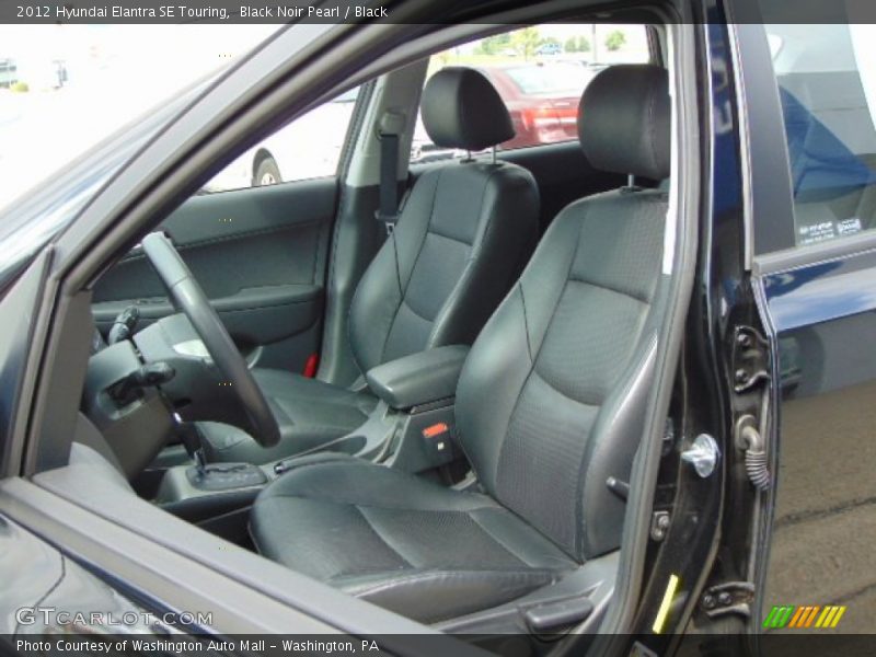 Black Noir Pearl / Black 2012 Hyundai Elantra SE Touring